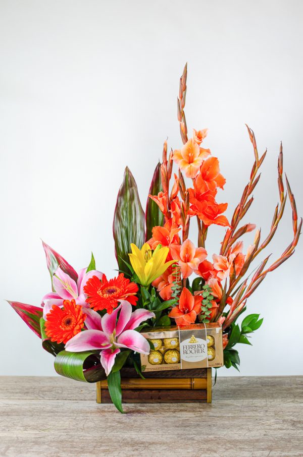 Arreglo floral exótico Amor Real - Imagen 2