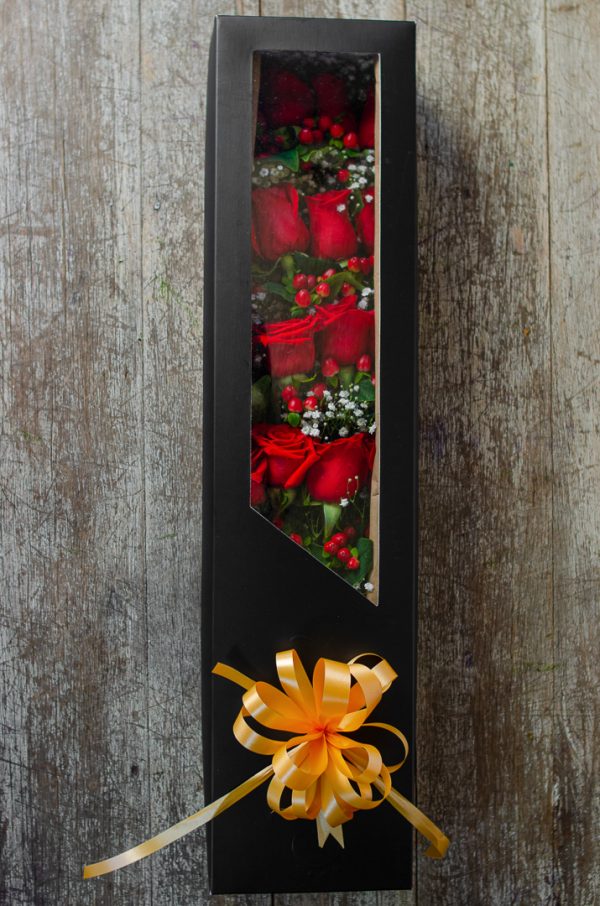Caja de rosas Bogota