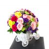 Bicicleta Flores mixtas - Imagen 2