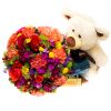 Ancheta Flores mixtas con Oso - Imagen 4