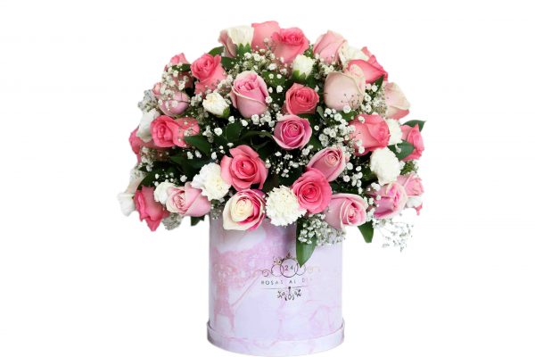 Exclusive pink roses - Imagen 2