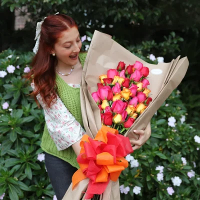Ramo de Rosas Deluxe Colores